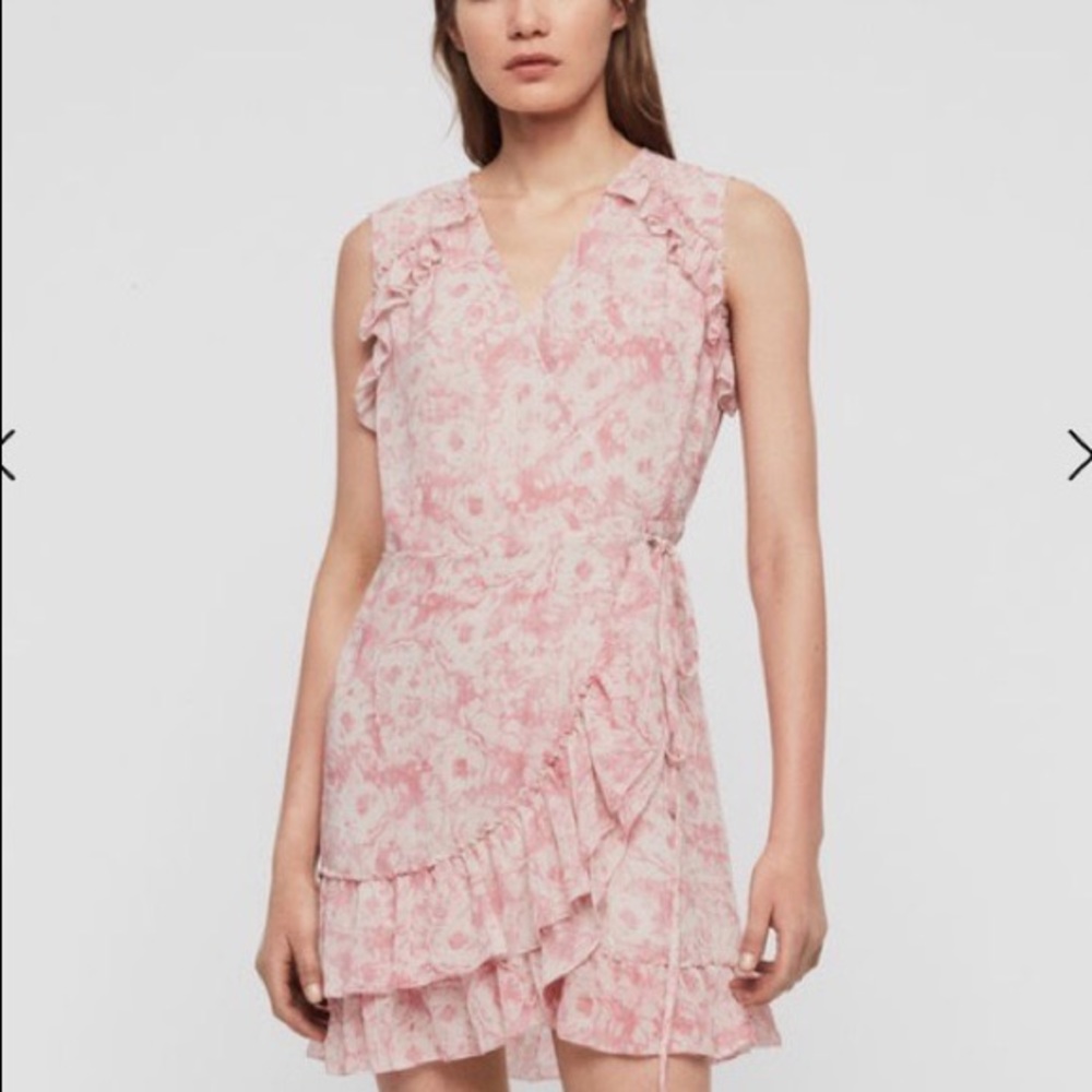 All Saints Priya Rosa Dress